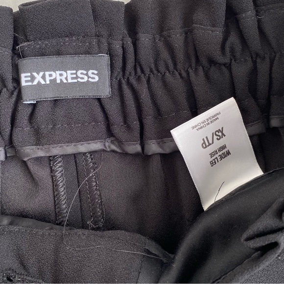 Express Black Wide Leg Pants - Picture 8 of 15